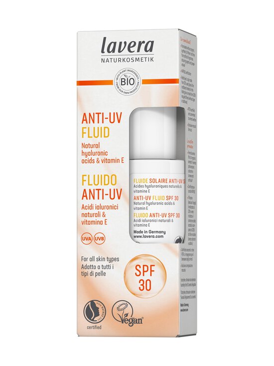 Lavera - Anti-UV Fluid SPF30 -aurinkosuoja - NOCOL - photo 1 Lavera - Anti-UV Fluid SPF30 -aurinkosuoja - NOCOL | Stockmann - photo 1