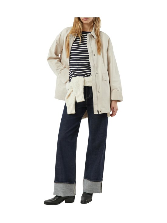 Comma - Boatneck Stribe t-paita - 59G4 NAVY WHITE STRIBE | Stockmann - photo 4