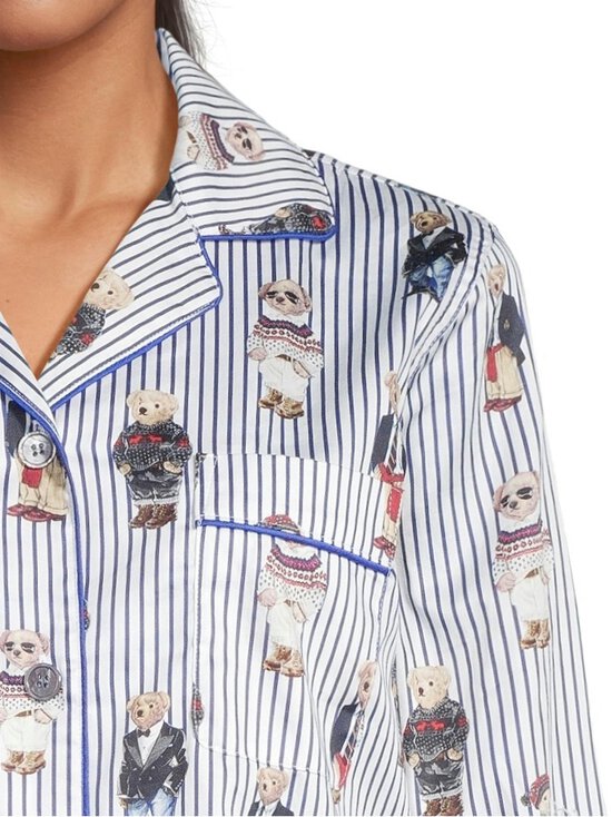 Polo Ralph Lauren - Madison-pyjama - SNOWFALL BLUE | Stockmann - photo 6