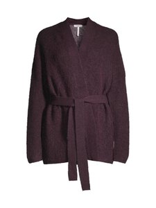 NOOM - Silviana Mohair Blend -neuletakki - AUBERGINE | Stockmann