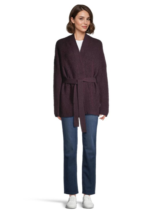 NOOM - Silviana Mohair Blend -neuletakki - AUBERGINE | Stockmann - photo 2