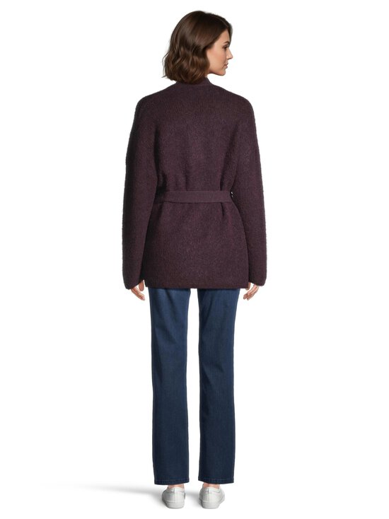NOOM - Silviana Mohair Blend -neuletakki - AUBERGINE | Stockmann - photo 3