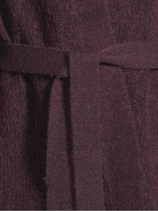 NOOM - Silviana Mohair Blend -neuletakki - AUBERGINE | Stockmann - photo 4