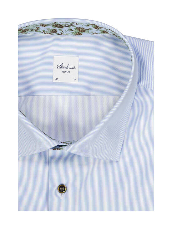 Stenströms - Regular Fit C75 Contrast -kauluspaita - 102 LIGHT BLUE STRIPE | Stockmann - photo 2