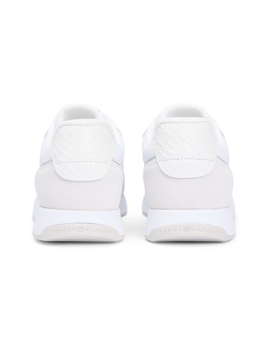 Tommy Hilfiger - Monogram Mix Material Runner -sneakerit - YBS WHITE | Stockmann - photo 3