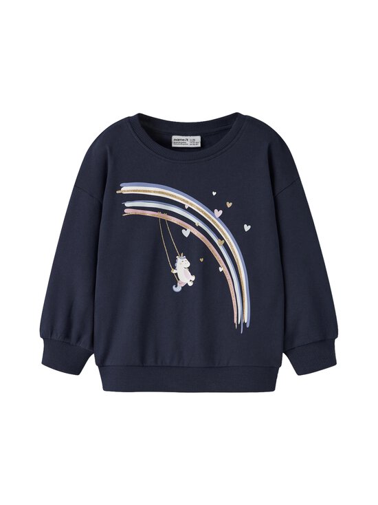 Name It - NmfValonia Long džemperis - NAVY BLAZER PRINT:UNICORN RAINBOW | Stockmann - photo 1