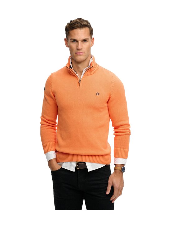 Superdry - Kampsun Half Zip - J7X WASHED TANGERINE | Stockmann - photo 1