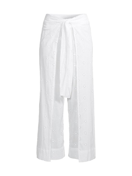 Polo Ralph Lauren - Wrap Embroidery -housut - WHT WHITE | Stockmann - photo 1
