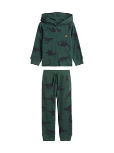GAP - Thermal Hood Waffle Knit -vaatesetti - DEEP HUNTER 505 | Stockmann
