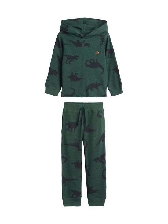 GAP - Thermal Hood Waffle Knit -vaatesetti - DEEP HUNTER 505 | Stockmann - photo 1