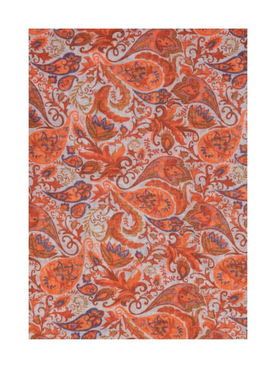 A+more - Agata vilnas šalle 70 x 180 cm - LIGHT BLUE/BROWN/ORANGE - photo 2 A+more - Agata vilnas šalle 70 x 180 cm - LIGHT BLUE/BROWN/ORANGE | Stockmann - photo 2