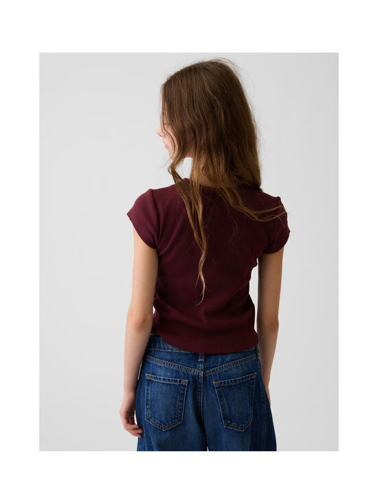 GAP - Perfect Rib T-krekls - TUSCAN RED | Stockmann - photo 3