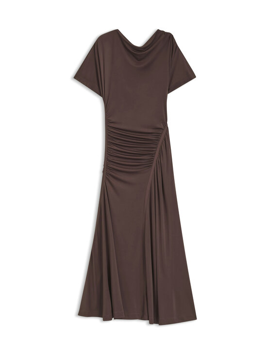 BOSS - Ecaren Jersey-mekko - 207 DARK BROWN | Stockmann - photo 1