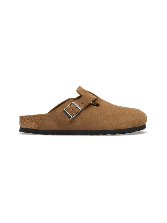 BIRKENSTOCK - Boston Suede -pistokkaat - DARK TEA | Stockmann - photo 1