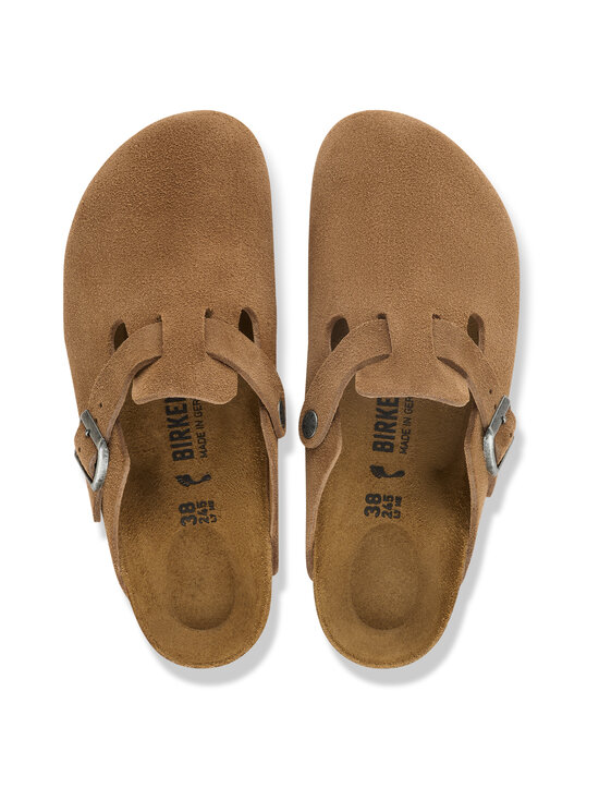 BIRKENSTOCK - Boston Suede -pistokkaat - DARK TEA | Stockmann - photo 3