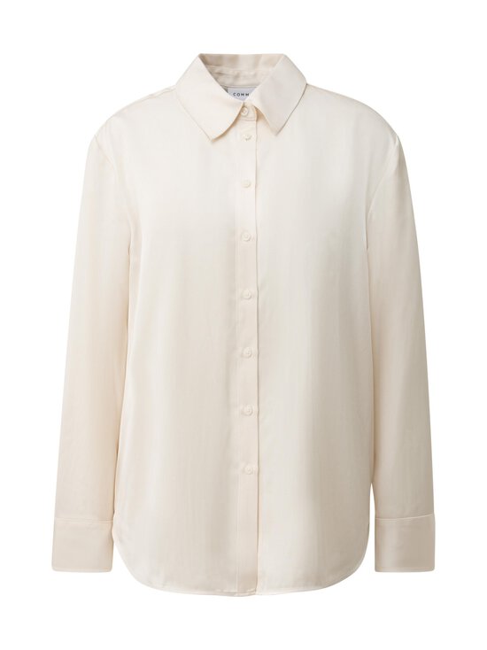 Comma - Satinbluse Mit -pusero - 120 WHITE | Stockmann - photo 1