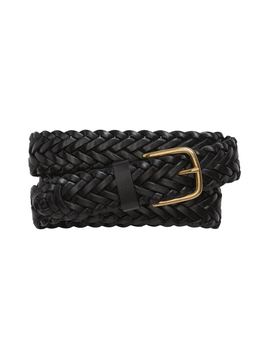 GAP - Braided Leather ādas josta - TRUE BLACK | Stockmann - photo 1