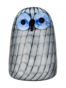 Iittala - Birds by Toikka Pikkupöllö -lasilintu - GREY | Stockmann