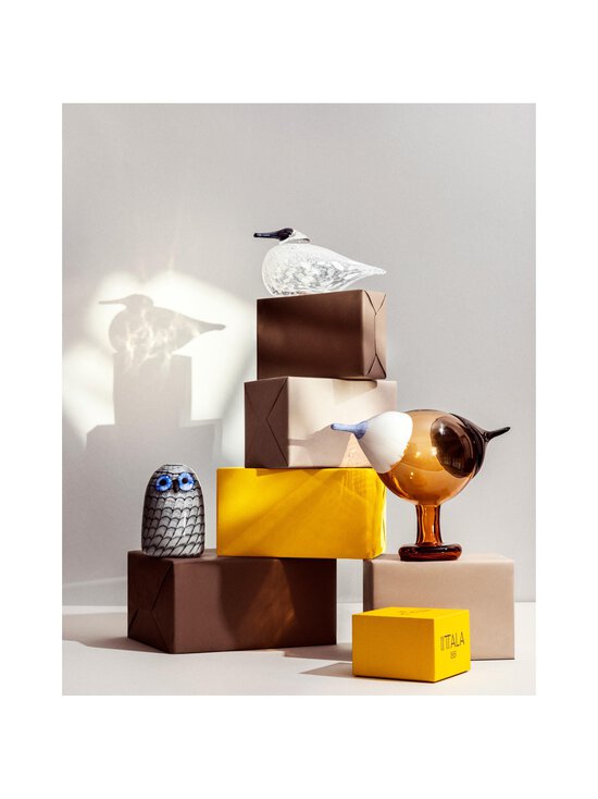 Iittala - Birds by Toikka Pikkupöllö -lasilintu - GREY | Stockmann - photo 2