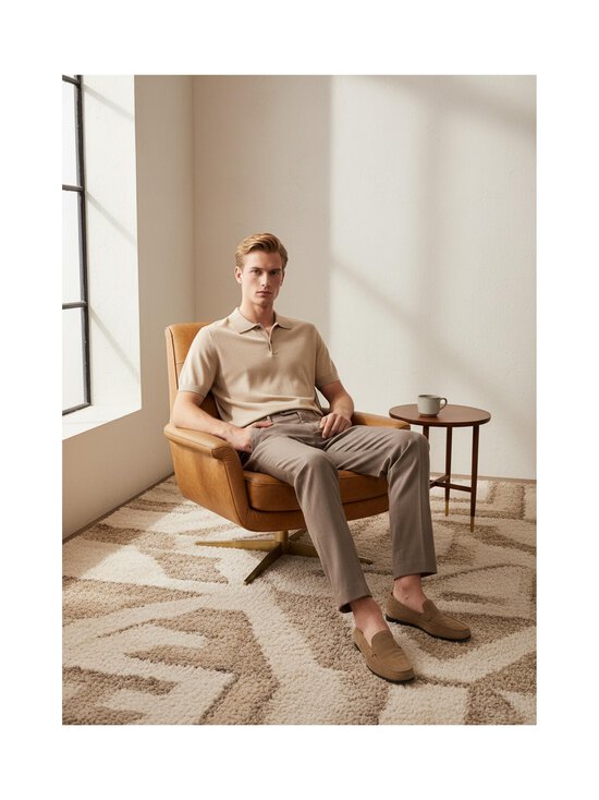 NN.07 - Theo Slim fit -pellavahousut - 131 CLAY MIRAGE | Stockmann - photo 3