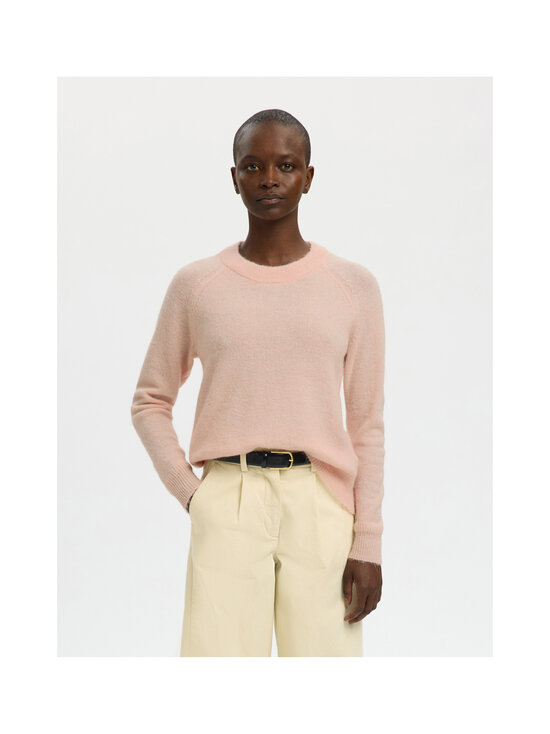 Selected - SlfLulu O-neck džemperis - PALE DOGWOOD DETAIL:MELANGE | Stockmann - photo 4