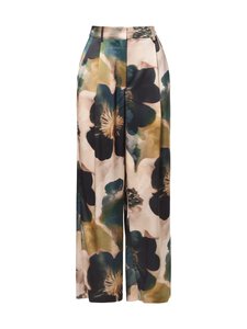 Malina - Sarah Elastic Waist Satin -housut - DUSTY POPPY | Stockmann