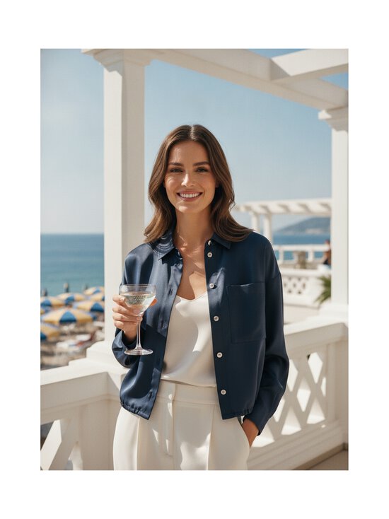 Max Mara Weekend - Wkddiva-sadetakki - 002 NAVY | Stockmann - photo 2