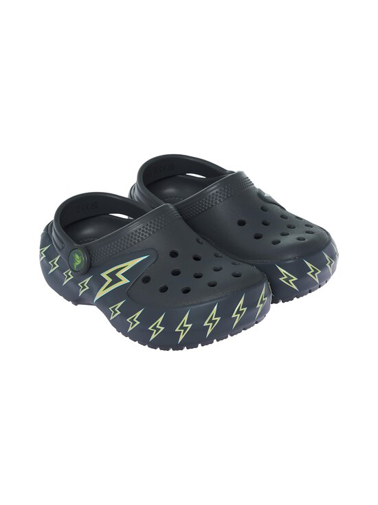 Crocs - Classic Bolt Lights Clog Kids -pistokkaat - CARBON | Stockmann - photo 5