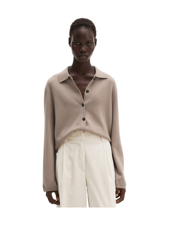 Marc O'Polo - Collared-neuletakki - 1740 EARTHY TAUPE | Stockmann - photo 2