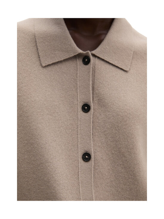 Marc O'Polo - Collared-neuletakki - 1740 EARTHY TAUPE | Stockmann - photo 4