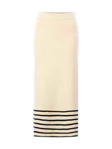 rich & royal - Seelik Striped Knit - 113 PEARL WHITE | Stockmann