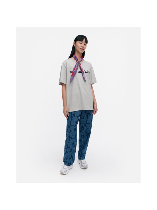 Marimekko - Vihne Logo Kioski t-paita - 119 GREY MELANGE, BLACK - photo 2 Marimekko - Vihne Logo Kioski t-paita - 119 GREY MELANGE, BLACK | Stockmann - photo 2