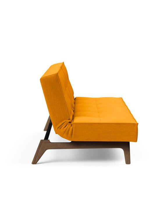 Innovation Living - Splitback Eik -vuodesohva Elegance-kangas 507 keltainen / ruskea tammi - YELLOW | Stockmann - photo 6