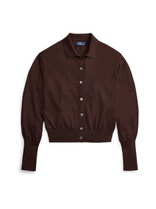 Polo Ralph Lauren - Vilnas jaka - 001 DEEP CHOCOLATE MELANGE | Stockmann