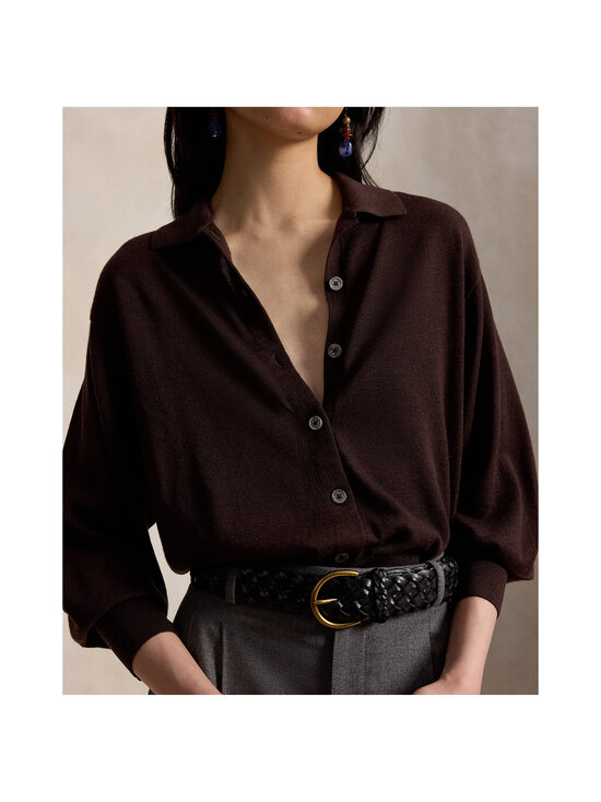 Polo Ralph Lauren - Vilnas jaka - 001 DEEP CHOCOLATE MELANGE | Stockmann - photo 6
