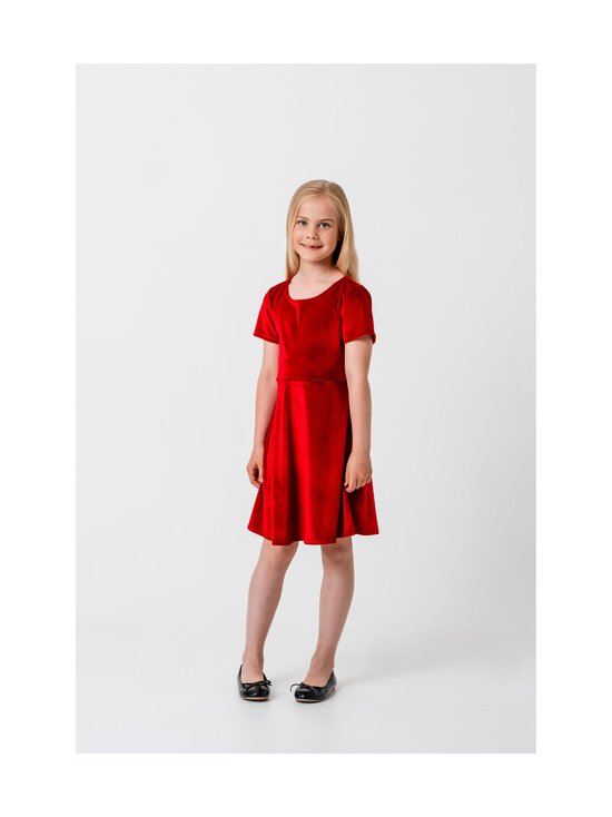 MINGNELIN - Velour-mekko - 089 BURGUNDY | Stockmann - photo 4