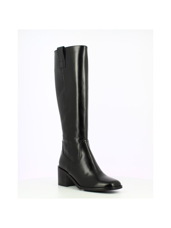 Wonders - Block Heel Round Toe Zipper -nahkasaappaat - OREGONLUX NEGRO | Stockmann - photo 2