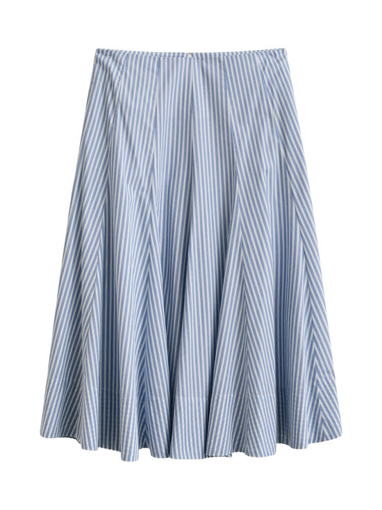 GANT - Stripe Panel Midi -hame - 424 HYDRANGEA BLUE | Stockmann - photo 1