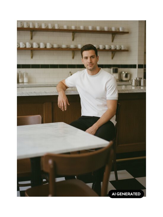 BOSS - Taut Jersey t-paita - WHITE | Stockmann - photo 4