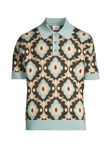 Drôle de Monsieur - La Maille Polo Tapisserie -neulottu pikeepaita - KAKI | Stockmann