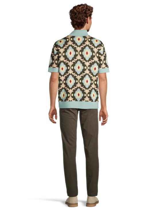 Drôle de Monsieur - La Maille Polo Tapisserie -neulottu pikeepaita - KAKI | Stockmann - photo 3