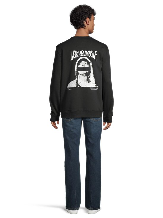 Only & Sons - OnsEminem-collegepaita - BLACK - photo 3 Only & Sons - OnsEminem-collegepaita - BLACK | Stockmann - photo 3