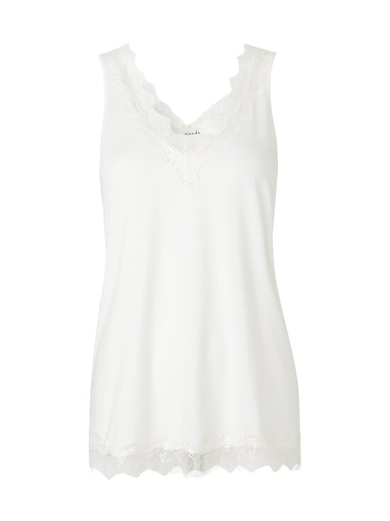 Rosemunde - RWBillie Lace V-Neck -aluspaita - 037 IVORY | Stockmann - photo 1
