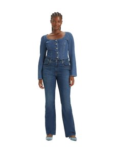 Levi's - 725 High Rise Bootcut -farkut - 227 DARK INDIGO - WORN IN | Stockmann
