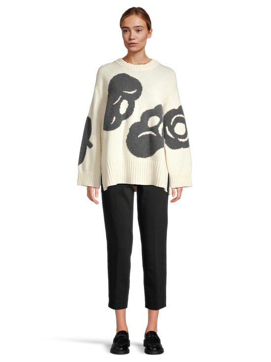 Marimekko - Luonto Tumma Wool -neulepusero - 190 OFF WHITE, GREY - photo 2 Marimekko - Luonto Tumma Wool -neulepusero - 190 OFF WHITE, GREY | Stockmann - photo 2
