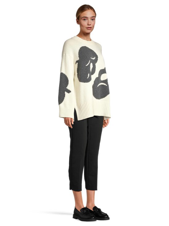 Marimekko - Luonto Tumma Wool -neulepusero - 190 OFF WHITE, GREY - photo 4 Marimekko - Luonto Tumma Wool -neulepusero - 190 OFF WHITE, GREY | Stockmann - photo 4