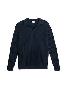 SAND Copenhagen - Adīts polo džemperis - 590 DARK NAVY BLUE | Stockmann