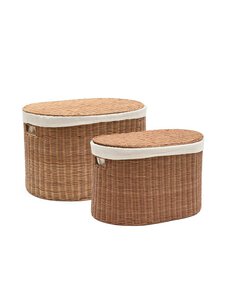 Kave Home - Indali-rottinkikorit - RUSKEA,VALKOINEN | Stockmann