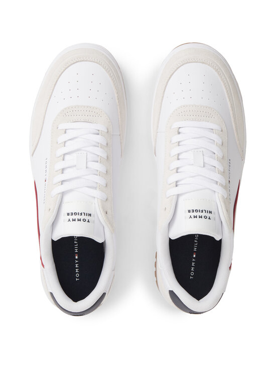 Tommy Hilfiger - Basket Core Leather Suede Mix brīvā laika apavi - 0GZ RWB | Stockmann - photo 2