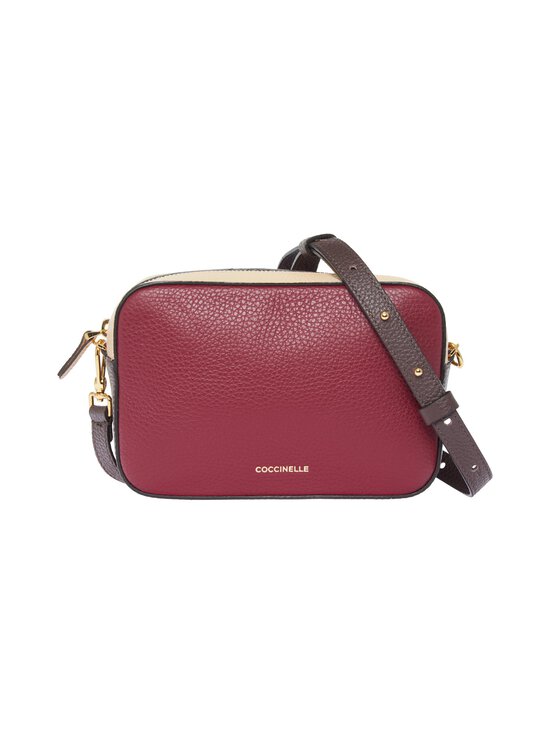 Coccinelle - Tebe Tricolor Mini Crossbody -nahkalaukku - 373 RIBES/BETU/BRUN | Stockmann - photo 1